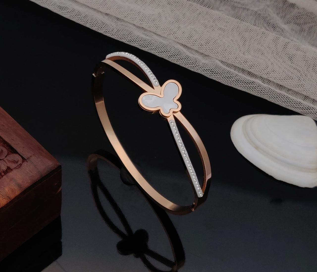 Winged Serenity Bangle