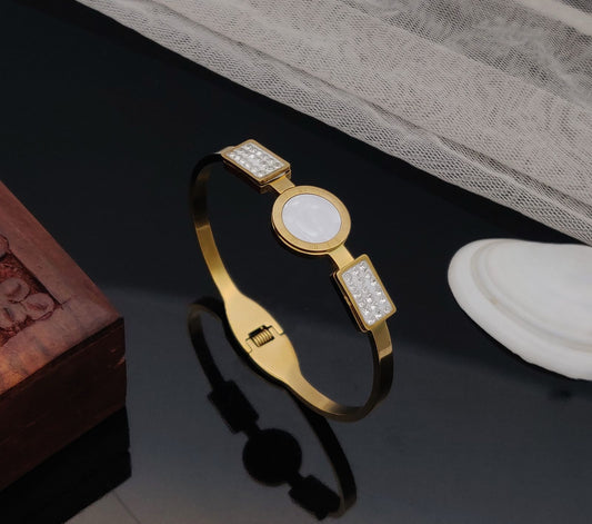 Radiant Roman Numerals Bangle