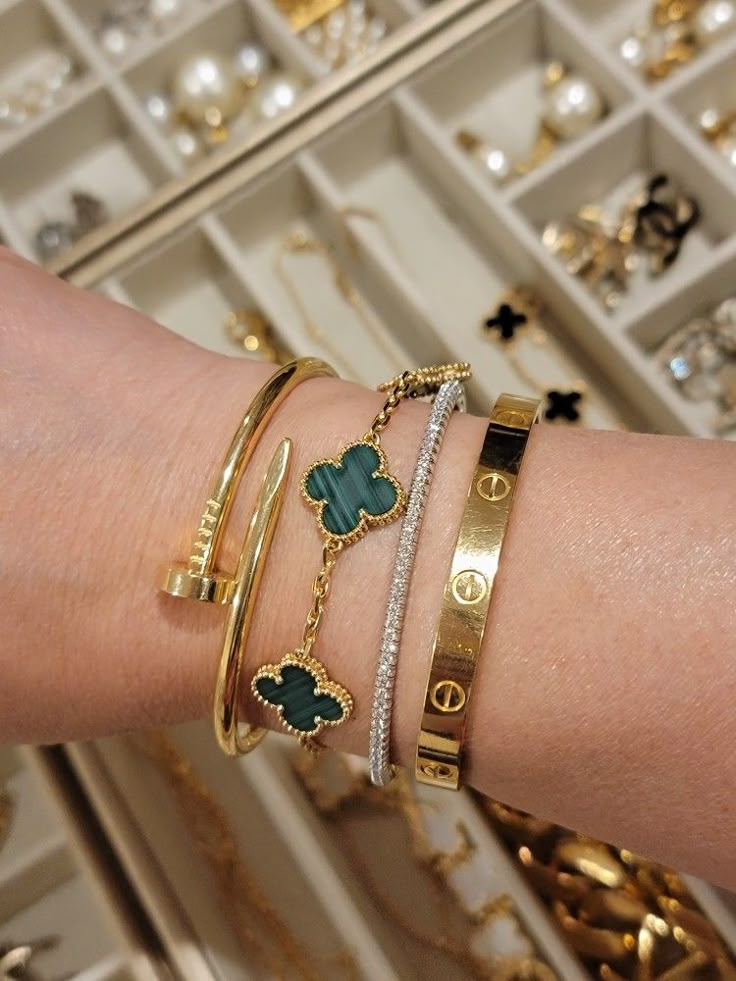 Layered Bracelets
