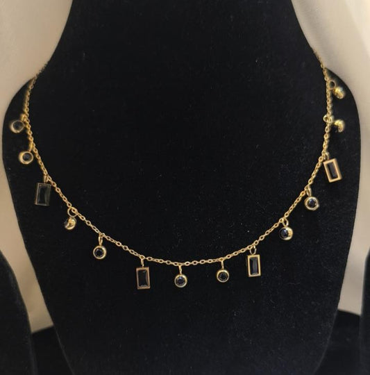Zainif Nightfall Geometry Necklace