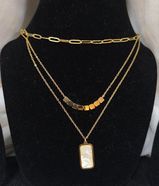 Zainif Lumina Layers Necklace